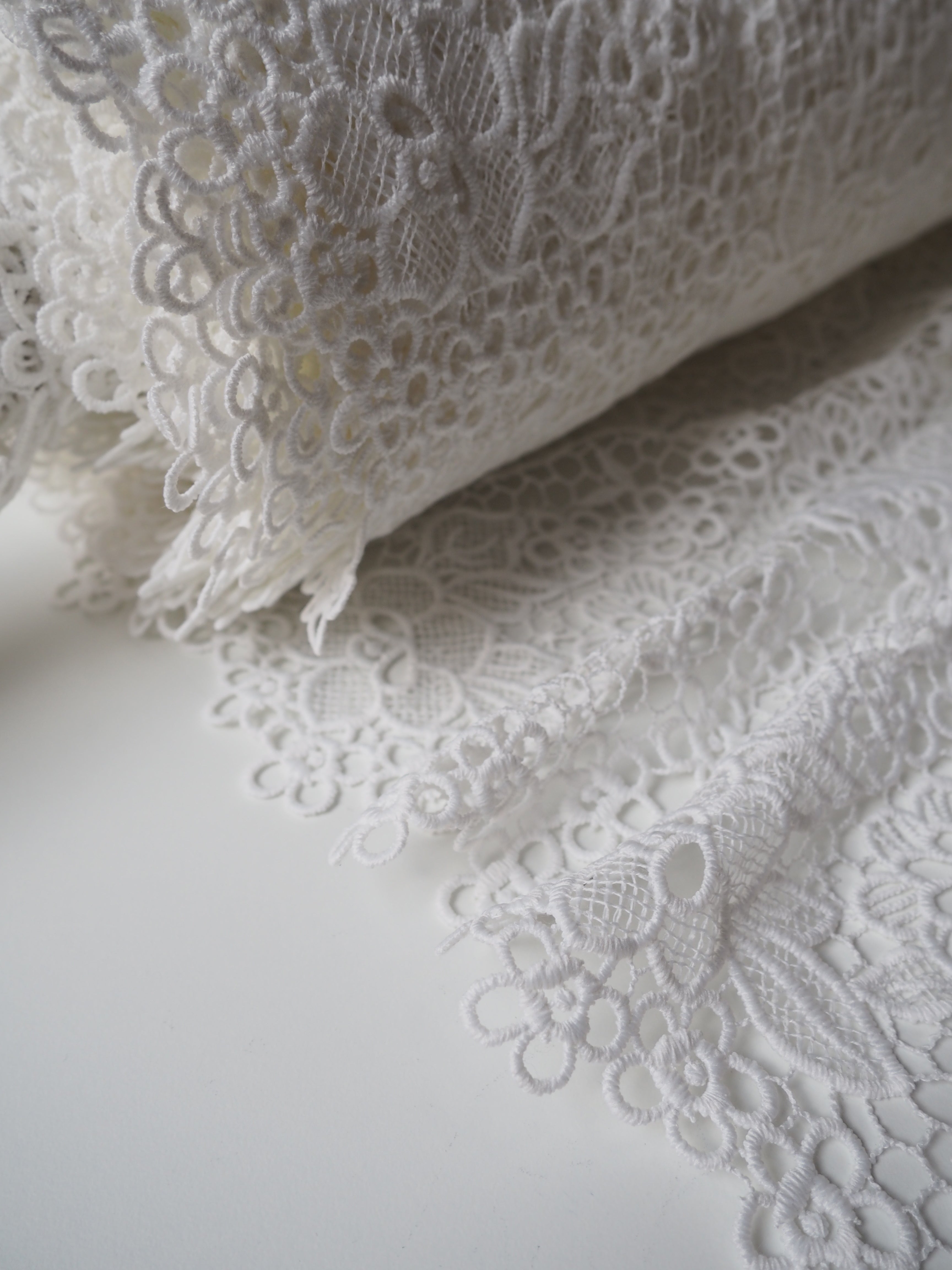 Ivory Daisy Guipure Lace – The New Craft House