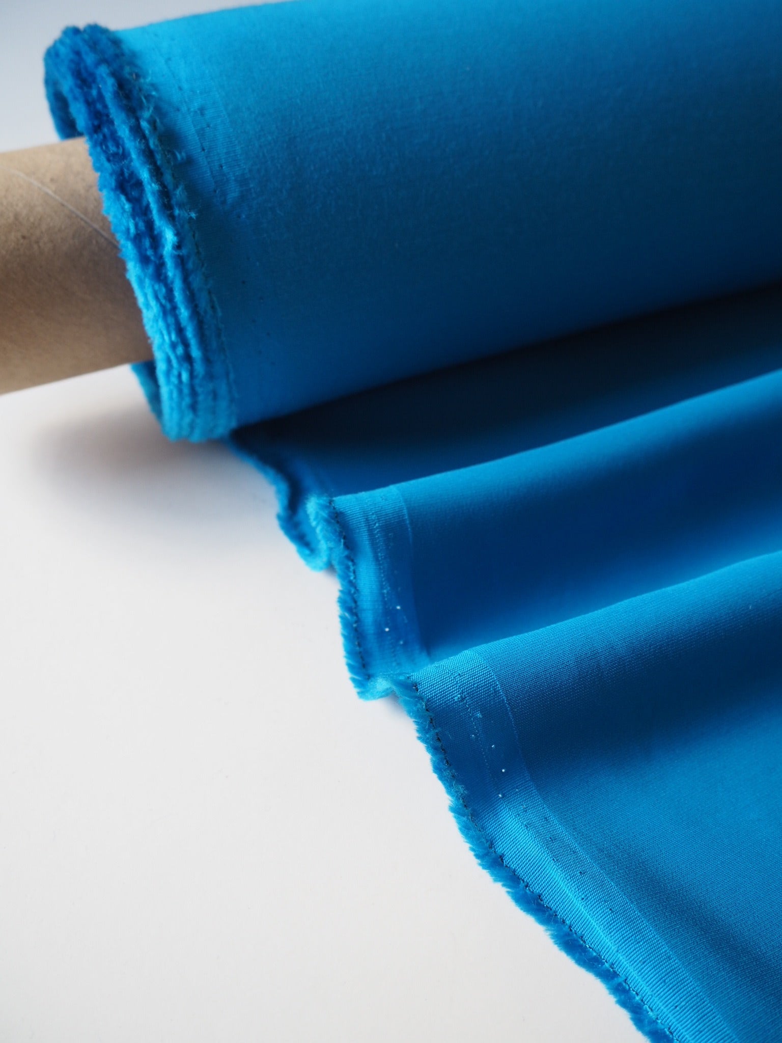 Blue Stretch Viscose Cady – The New Craft House