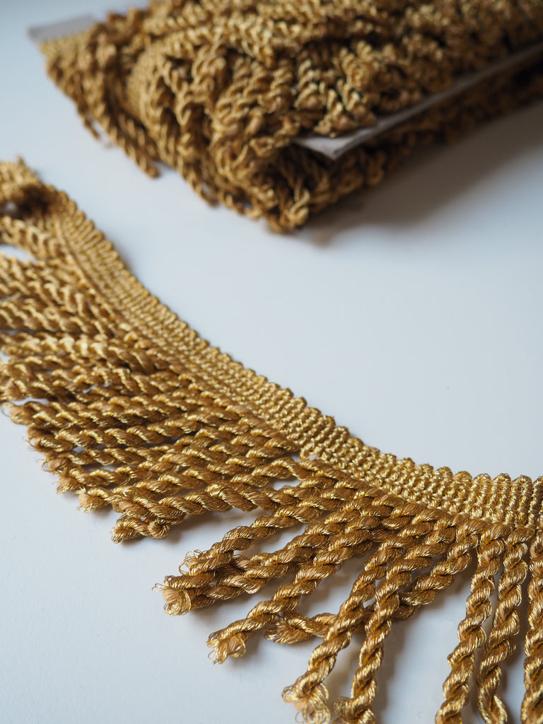 Gold Twisted Rope Trim 8cm