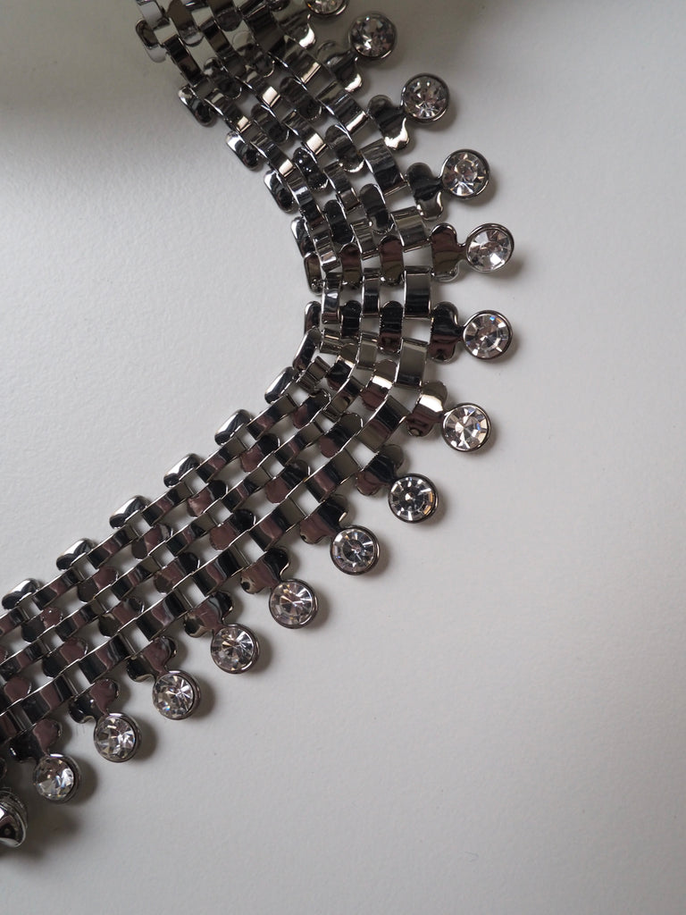 Diamanté Chain Trim - 35mm