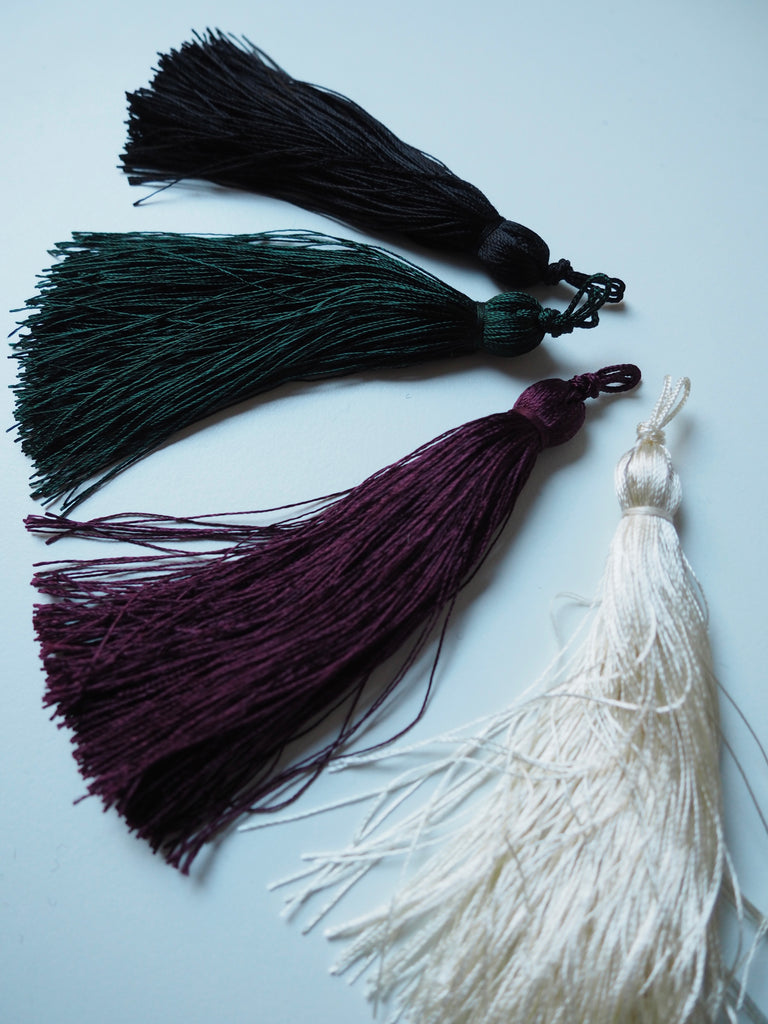 Silky Fringe Tassels 11cm