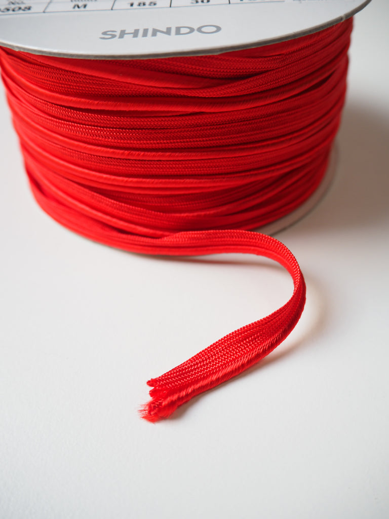 Candy Apple Red Shindo Silky Piping 7mm