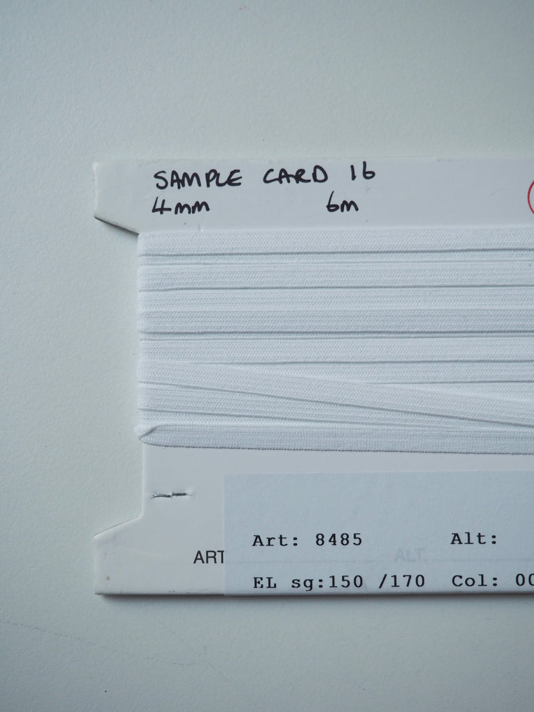 Plain Elastic Sample Cards