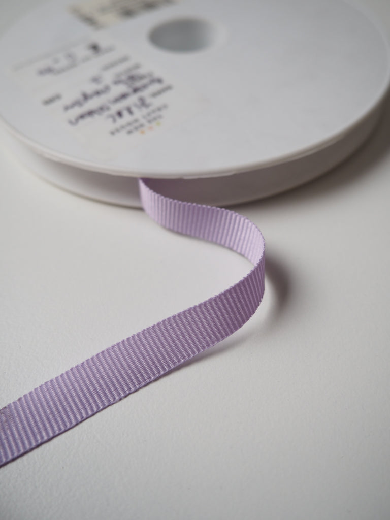 Lilac Grosgrain Ribbon 10mm