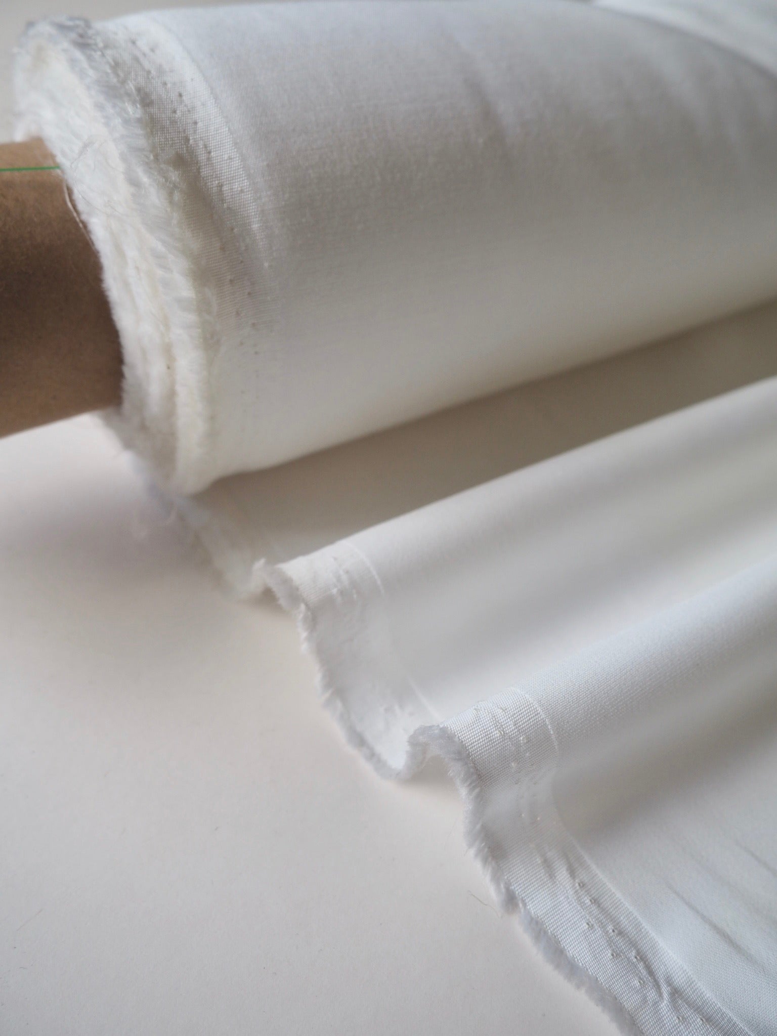 White Stretch Viscose Cady – The New Craft House
