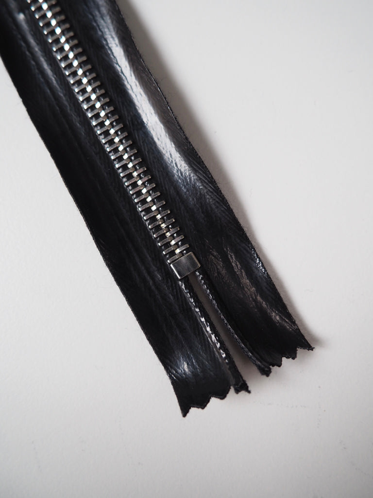 Riri Black Plastic Coated Zips