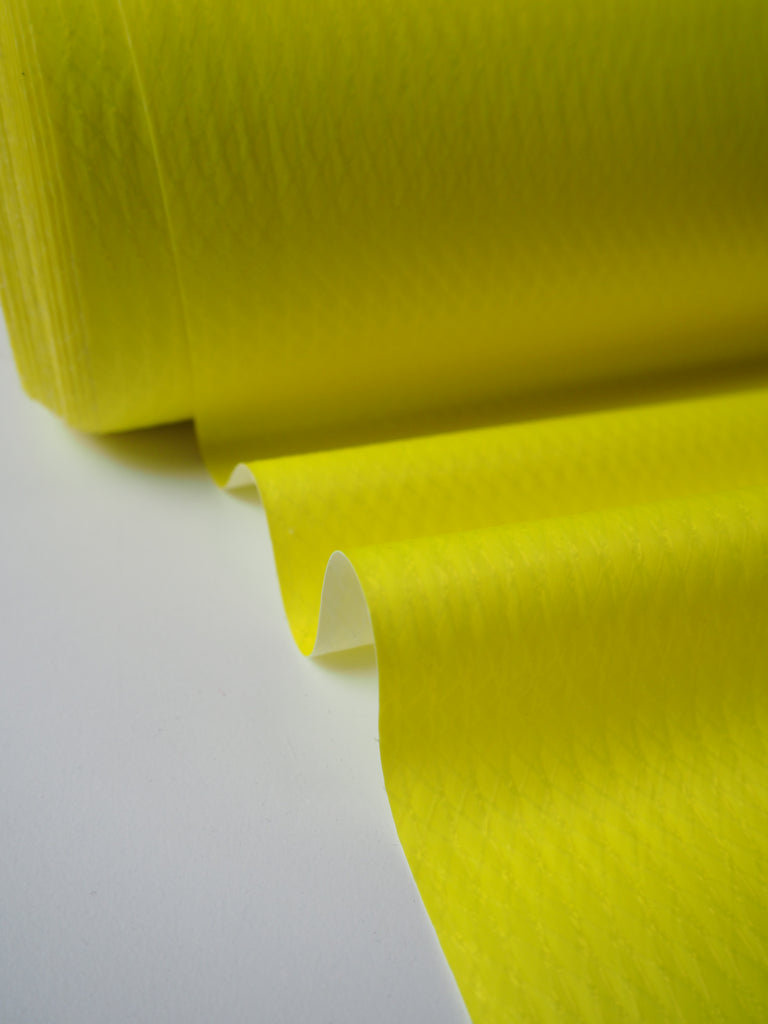 Neon Yellow HI-Vis Reflective PVC