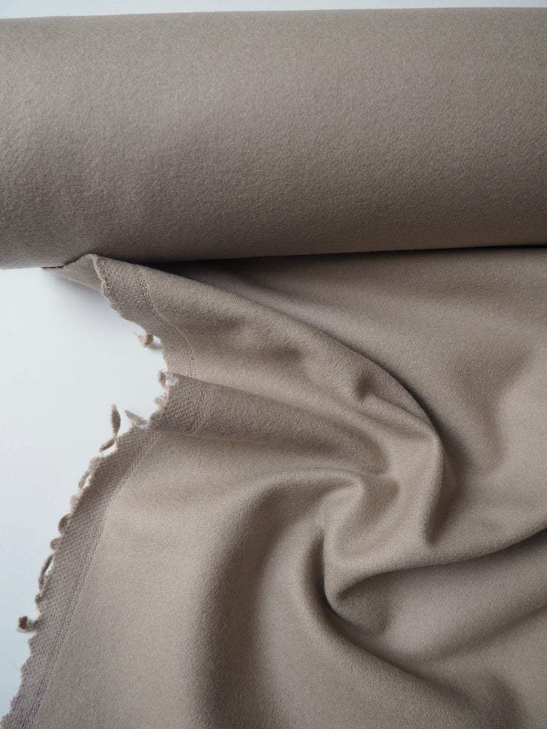 Taupe Wool Coating