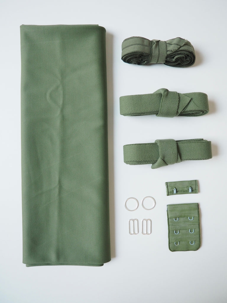 Green Jersey Ava Bra Kit