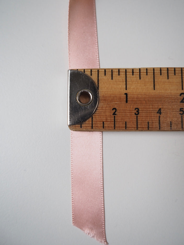 Shindo Soft Rose Single Faced Satin Ribbon 15mm