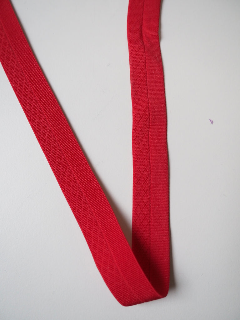 Shindo Red Fold-over Elastic 18mm