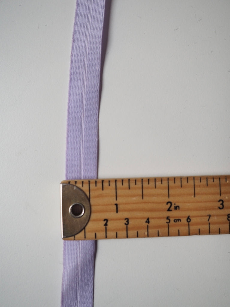 Pastel Purple Fold Over Elastic 15mm