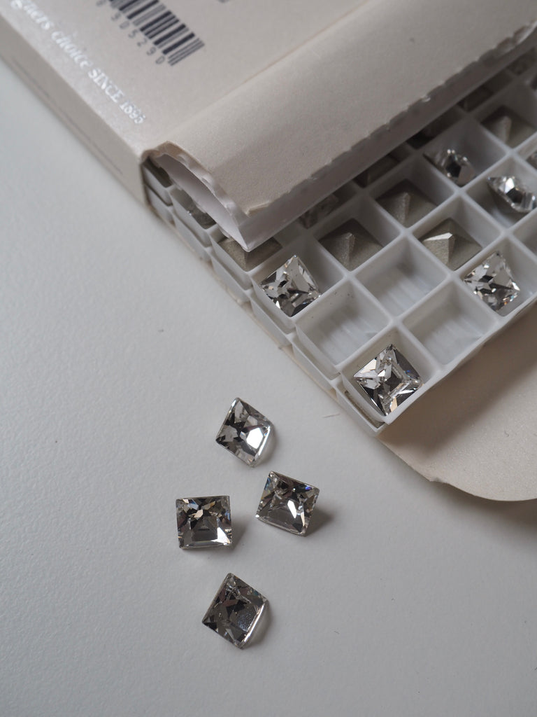 Swarovski Xillion Square Crystal 8mm - 144 pieces