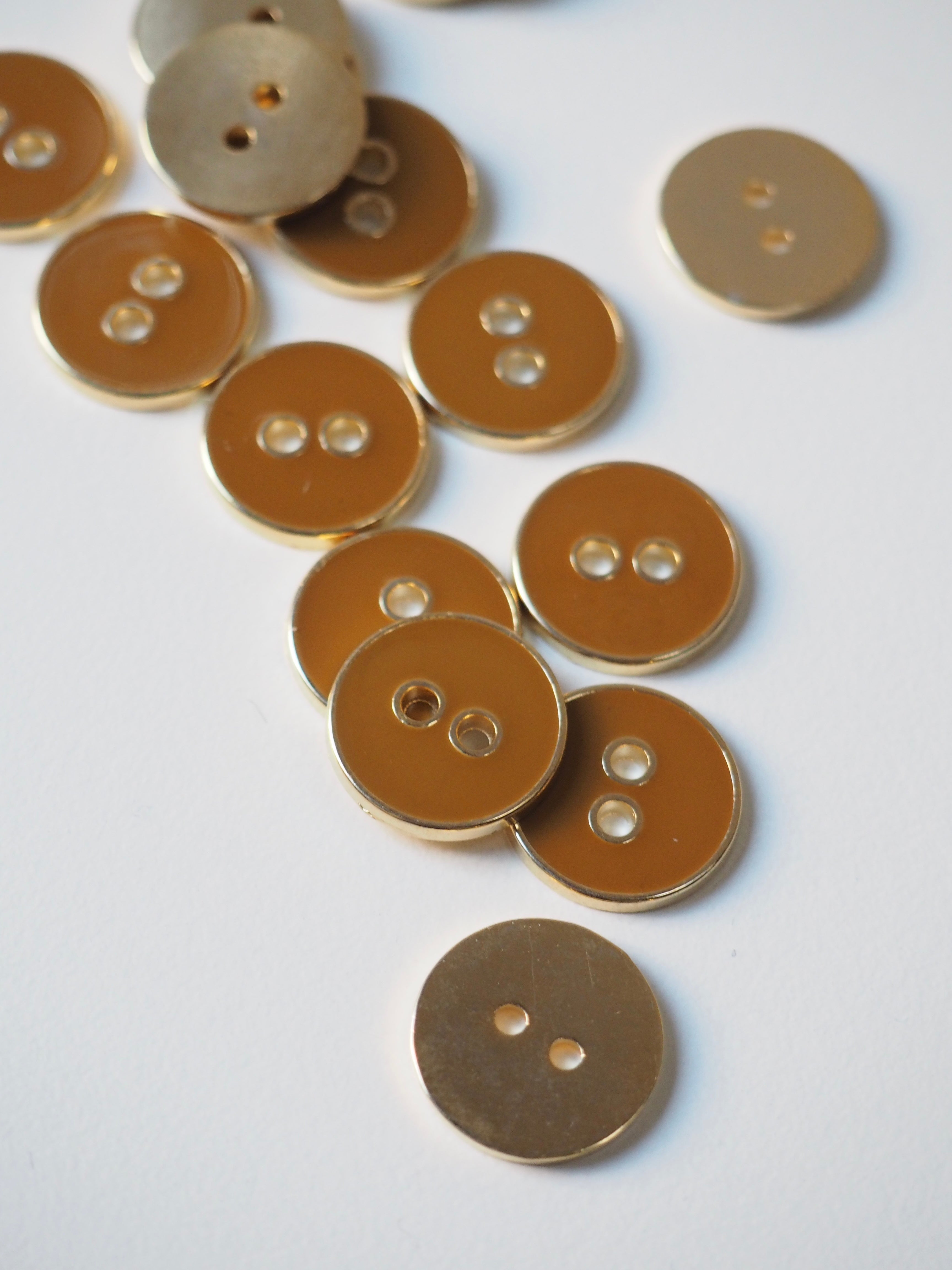 Gold & Enamel Buttons – The New Craft House