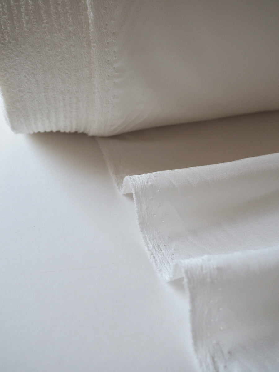 Ivory Crepe De Chine