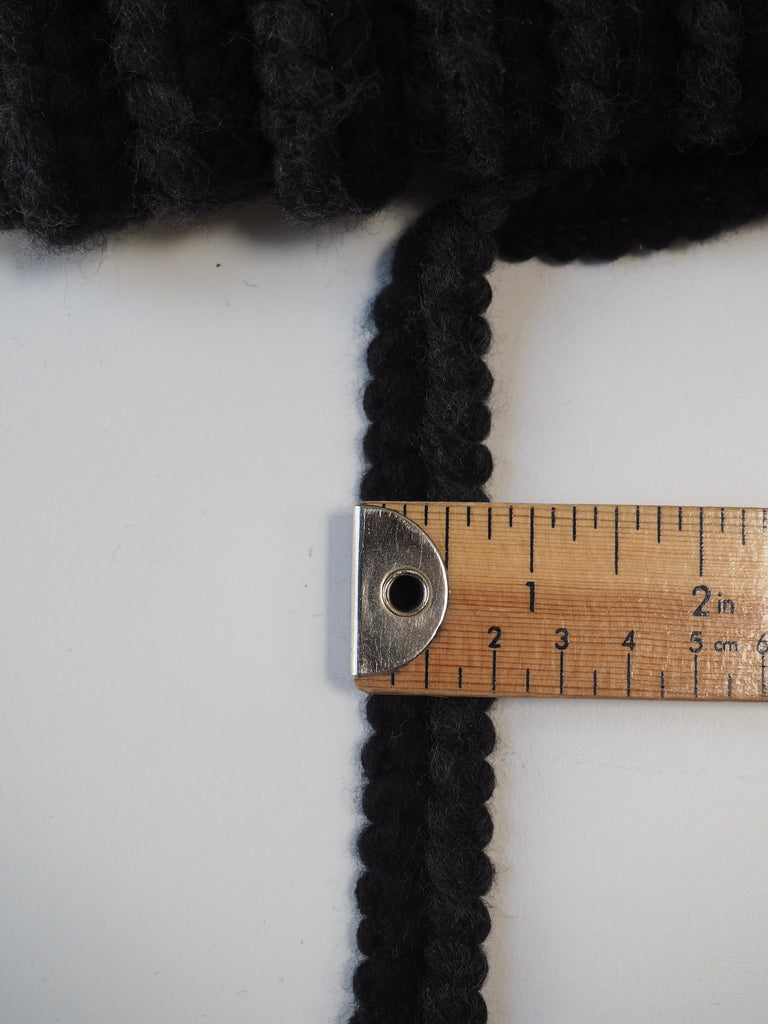 Two-Tone Braided Wool Blend Trim 20mm