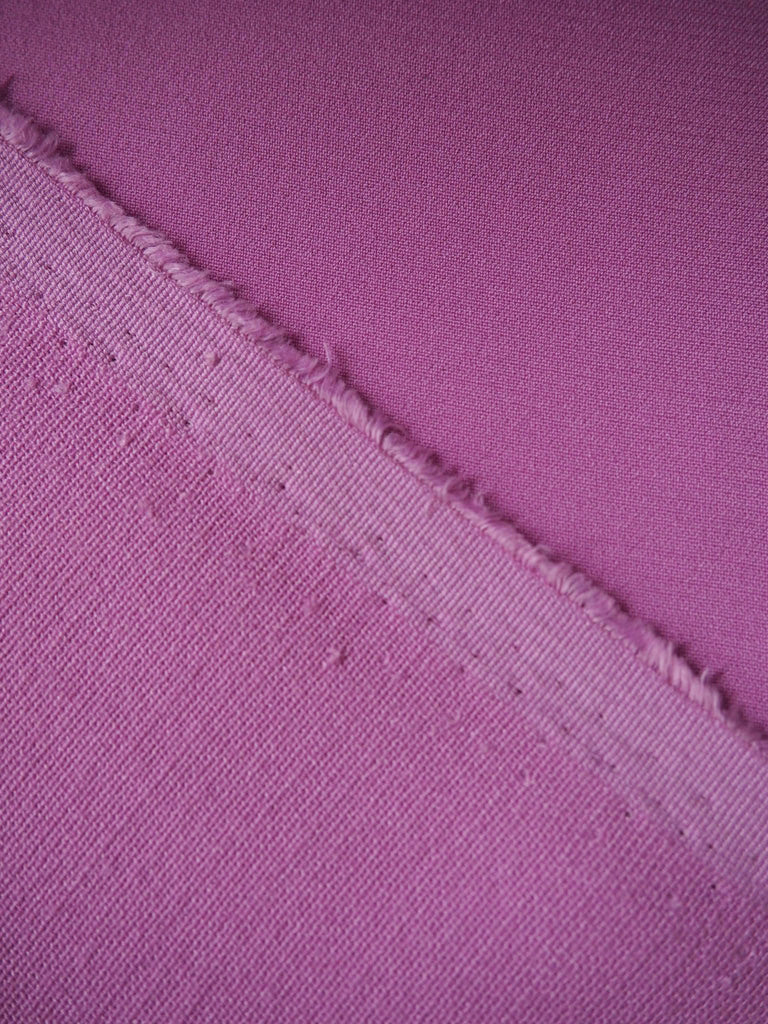 Lilac Stretch Linear Crepe